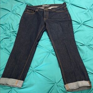 New York & Company Indigo Cuffed Jeans